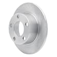 ERE-74011 Rear, Driver or Passenger Side Brake Disc, Plain Surface