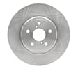 ERE-75009 Front, Driver or Passenger Side Brake Disc, Plain Surface, 4.3L, 8Cyl