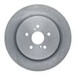 ERE-75042 Rear, Driver or Passenger Side Brake Disc, Plain Surface, 3.5L, 6Cyl