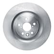 ERE-75058D Front, Driver Side Brake Disc, Plain Surface