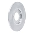ERE-76005 Front, Driver or Passenger Side Brake Disc, Plain Surface