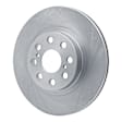 ERE-76073 Rear, Driver or Passenger Side Brake Disc, Plain Surface, 1.8L, 4Cyl