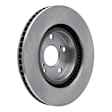 ERE-76080 Front Brake Disc, Plain Surface