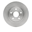 ERE-76087 Front, Driver or Passenger Side Brake Disc, Plain Surface, 1.8L, 4Cyl