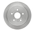 ERE-76131 Rear, Driver or Passenger Side Brake Disc, Plain Surface