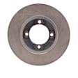 ERE-80005 Front, Driver or Passenger Side Brake Disc, Plain Surface, 1.5L, 4Cyl