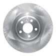 ESE-02103D Front, Driver Side Brake Disc, Slotted