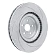 ESE-75038D Front, Driver Side Brake Disc, Slotted, 5.0L, 8Cyl