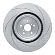 ESE-75038D Front, Driver Side Brake Disc, Slotted, 5.0L, 8Cyl