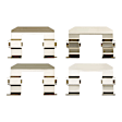 HK1-03033 Brake Hardware Kit - Direct Fit, Kit