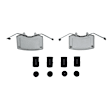 HK1-20006 Brake Hardware Kit - Direct Fit, Kit