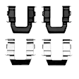 HK1-37004 Brake Hardware Kit - Direct Fit, Kit