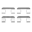 HK1-46002 Brake Hardware Kit - Direct Fit, Kit