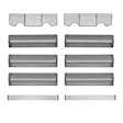 HK1-47053 Brake Hardware Kit - Direct Fit, Kit