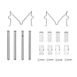HK1-54001 Brake Hardware Kit - Direct Fit, Kit