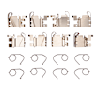HK1-59060 Brake Hardware Kit - Direct Fit, Kit