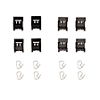 HK1-63075 Brake Hardware Kit - Direct Fit, Kit