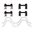HK1-68008 Brake Hardware Kit - Direct Fit, Kit