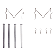HK1-76057 Brake Hardware Kit - Direct Fit, Kit