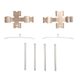 HK1-76090 Brake Hardware Kit - Direct Fit, Kit