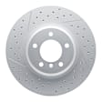 PCP-31085 Front, Driver or Passenger Side Brake Disc, Cross-drilled and Slotted, 3.0L, 6Cyl