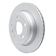 PRP-31117 Rear, Driver or Passenger Side Brake Disc, Plain Surface