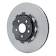 PRP-47078DA Front, Driver Side Brake Disc, Plain Surface
