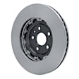 PRP-47078DA Front, Driver Side Brake Disc, Plain Surface