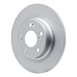 PRP-59067 Rear, Driver or Passenger Side Brake Disc, Plain Surface, 2.0L, 4Cyl