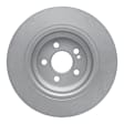 PRP-63182 Rear, Driver or Passenger Side Brake Disc, Plain Surface, 2.0L, 4Cyl