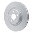 PRP-73067 Front, Driver or Passenger Side Brake Disc, Plain Surface