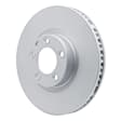 PRP-74057D Front, Driver Side Brake Disc, Plain Surface