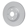 PRP-80073 Front, Driver or Passenger Side Brake Disc, Plain Surface