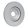 PRP-80073 Front, Driver or Passenger Side Brake Disc, Plain Surface