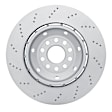 2003 Audi RS6 - Front, Passenger Side Brake Disc, Cross-Drilled, 4.2L 8Cyl