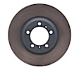 RRE-02121D Front, Passenger Side Brake Disc, Plain Surface