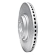 RRE-10005 Front, Driver or Passenger Side Brake Disc, Plain Surface, 2.5L, 4Cyl