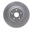 RRE-13044 Rear, Driver or Passenger Side Brake Disc, Plain Surface, 2.4L, 4Cyl