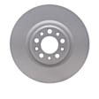 RRE-16012 Front, Driver or Passenger Side Brake Disc, Plain Surface, 2.0L, 4Cyl