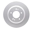 RRE-21014 Rear, Driver or Passenger Side Brake Disc, Plain Surface