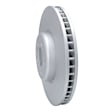 RRE-31133D Front, Passenger Side Brake Disc, Plain Surface
