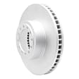 RRE-37011 Front, Driver or Passenger Side Brake Disc, Plain Surface