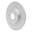 RRE-39033 Rear, Driver or Passenger Side Brake Disc, Plain Surface, AWD, 3.6L, 6Cyl