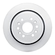 RRE-40126 Rear, Driver or Passenger Side Brake Disc, Plain Surface