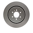 RRE-46044 Rear, Driver or Passenger Side Brake Disc, Plain Surface