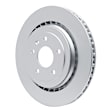 RRE-47047 Rear, Driver or Passenger Side Brake Disc, Plain Surface, 6.2L, 8Cyl
