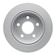 RRE-52012 Rear, Driver or Passenger Side Brake Disc, Plain Surface
