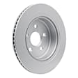 RRE-52022 Rear, Driver or Passenger Side Brake Disc, Plain Surface