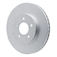 RRE-54193 Front, Driver or Passenger Side Brake Disc, Plain Surface