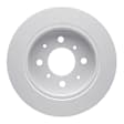 RRE-59014 Rear, Driver or Passenger Side Brake Disc, Plain Surface